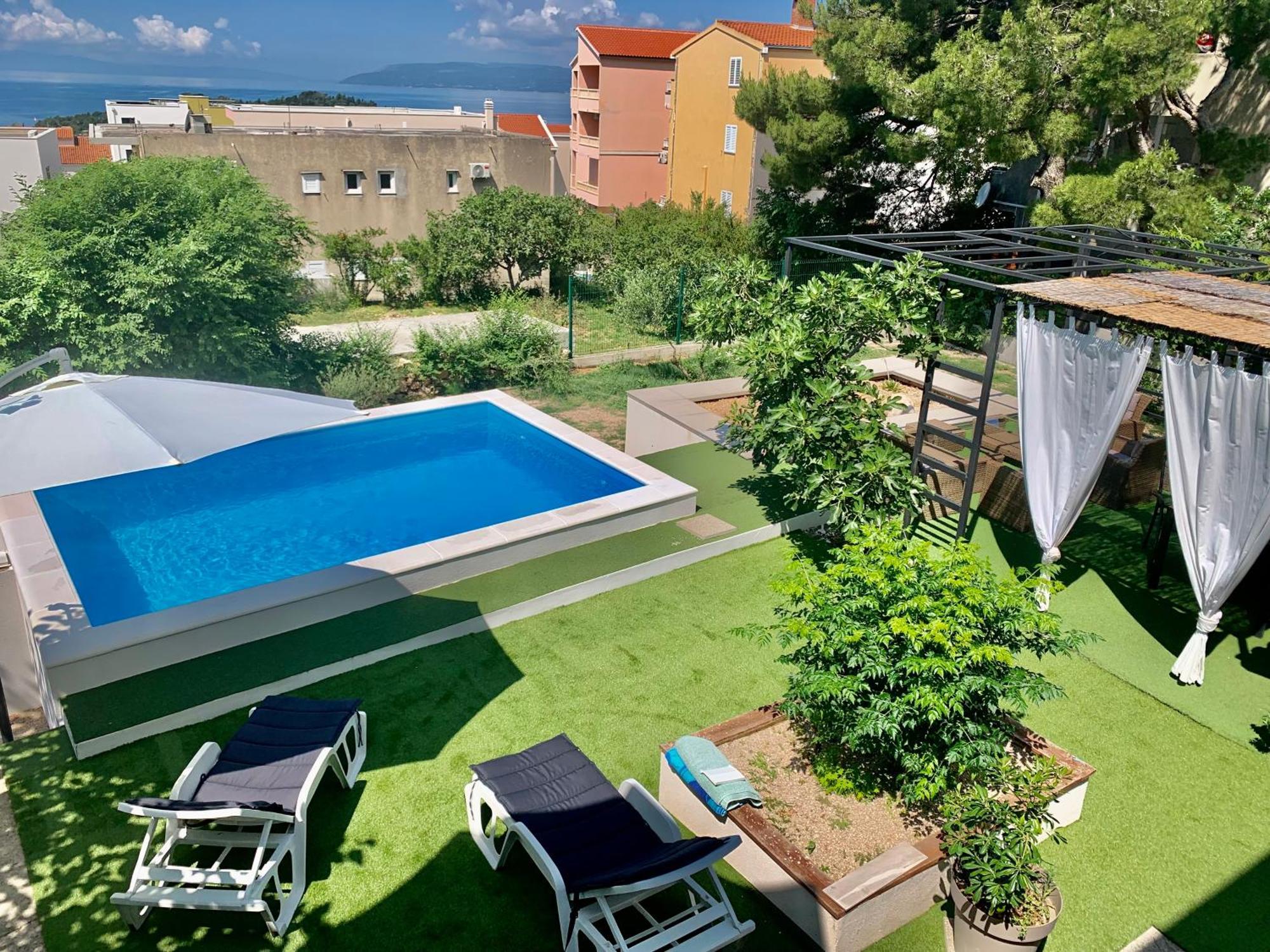 Summer Apartment 4 马卡尔斯卡 外观 照片